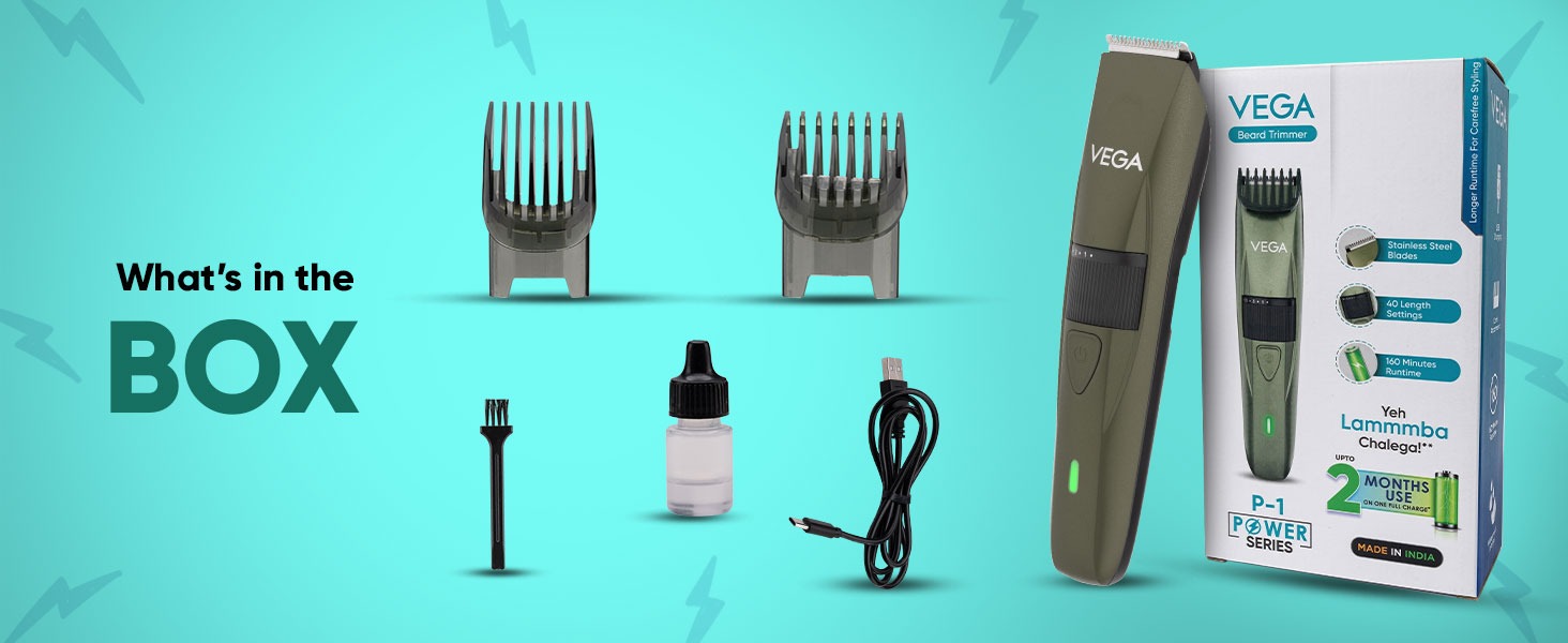 APLUS - VEGA Power Series P-1 Beard Trimmer-VHTH-25