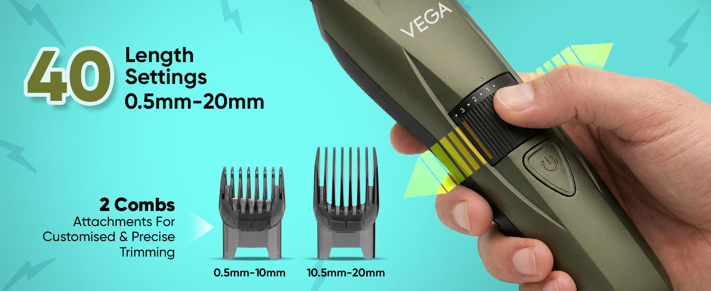 APLUS - VEGA Power Series P-1 Beard Trimmer-VHTH-25