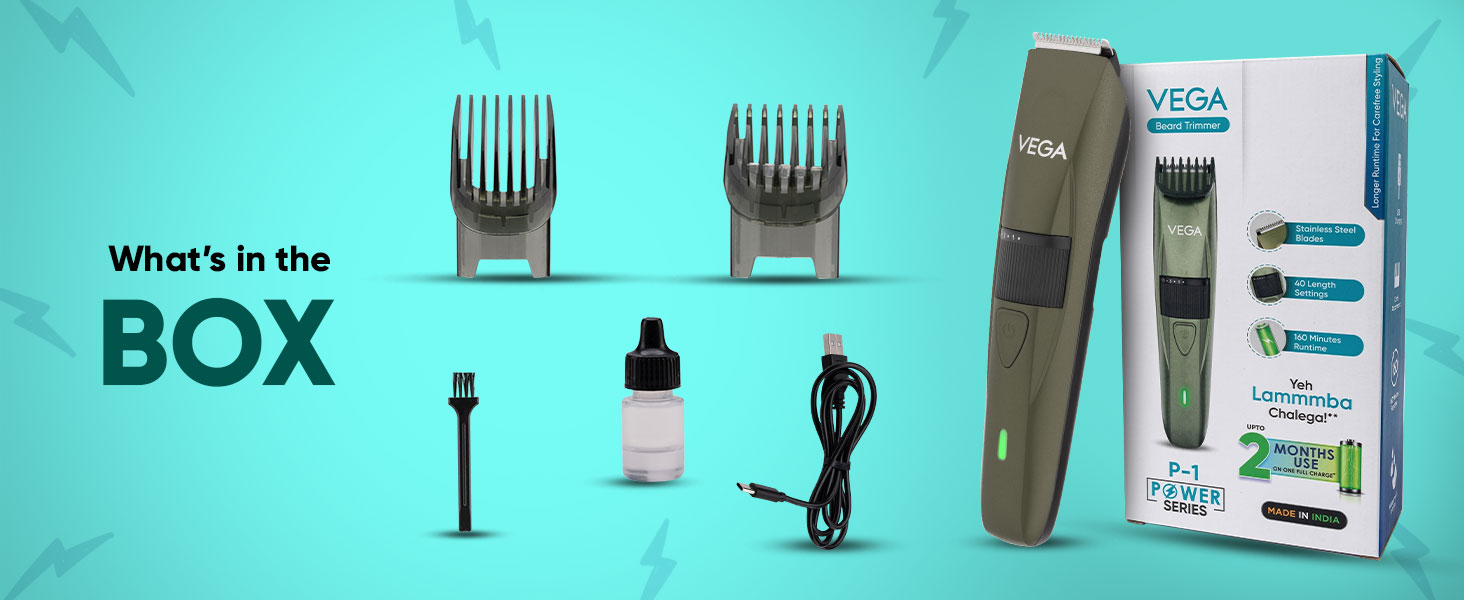 APLUS - VEGA Power Series P-1 Beard Trimmer-VHTH-25