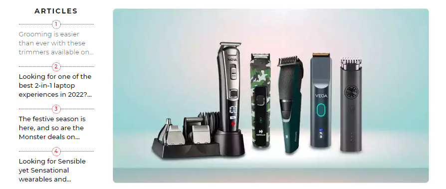 Grooming is easier than ever with these trimmers available on crazy offers at Flipkart