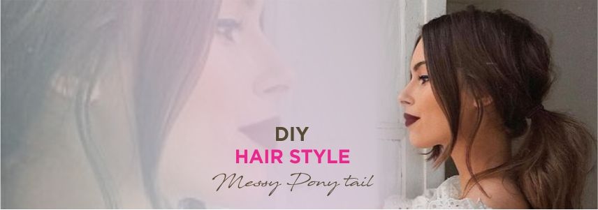 How to Make Messy Ponytail in Easy Steps