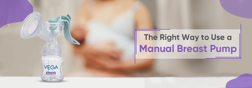 How to Express Breastmilk Using a Manual Breast Pump?