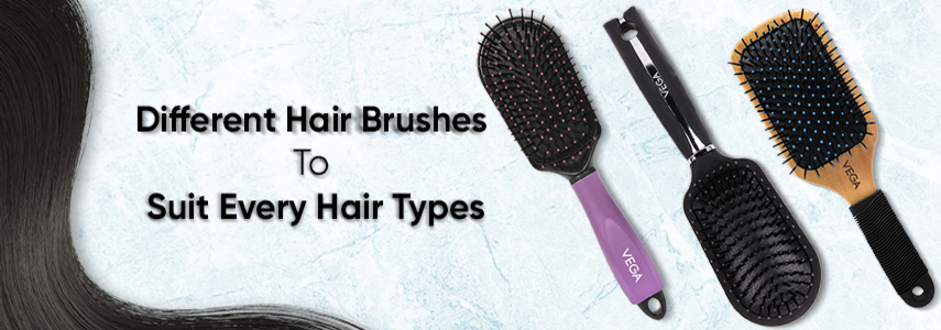 The Different types of hair brushes and their usage: A comprehensive guide