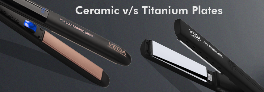Ceramic V/S Titanium Hair Straighteners for Professionals