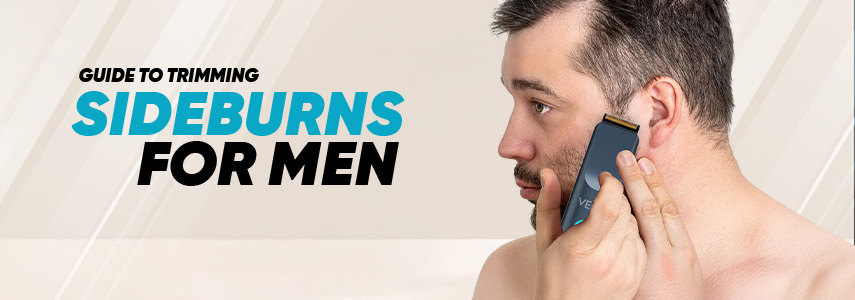 How to Trim Sideburns for Men Using a Beard Trimmer