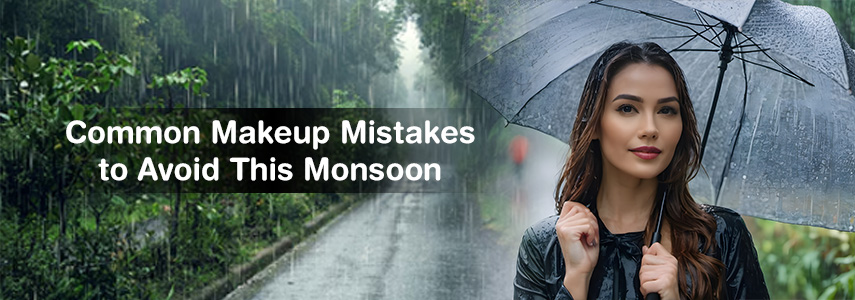 Common Makeup Mistakes to Avoid During Monsoon