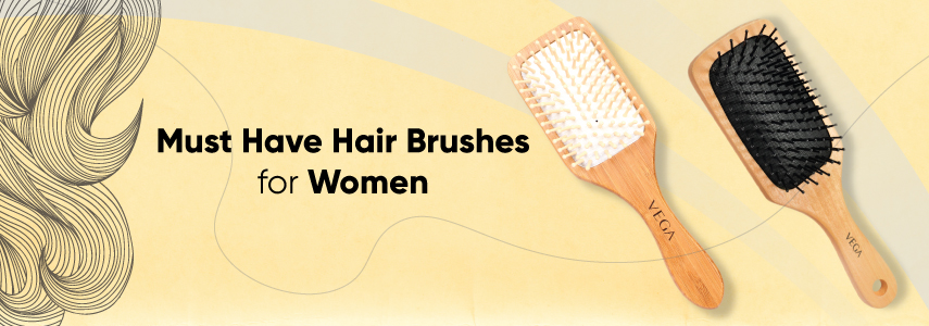 Different types of hair brushes and it's benefit