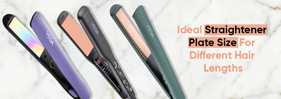 What Plate Size is Best for Different Hair Lengths