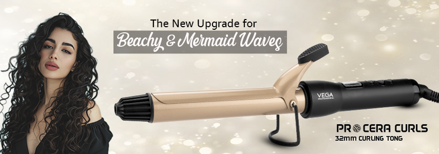 How to Get Beachy & Mermaid Waves using the new upgraded Pro Cera Curls 32mm Curling Tong