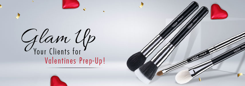 Professional Makeup Brushes for Valentine’s Week Prep Up