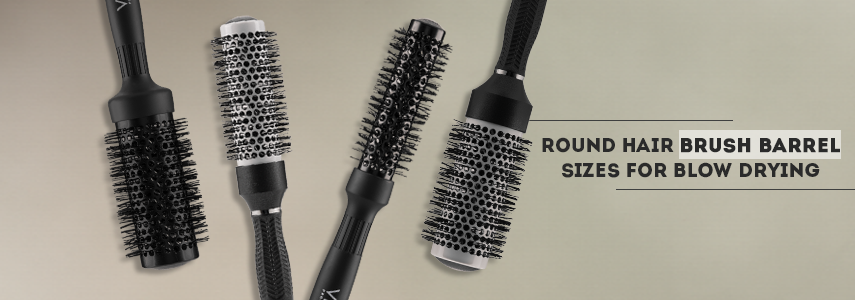 What is the importance of Professional Round Hair Brush Barrel Sizes 