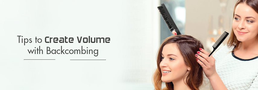 How to Create Volume with Backcombing using Professional Carbon Combs & Teasing Brush