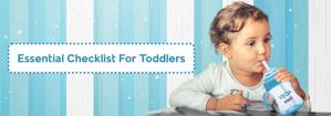 The Essential Checklist for Toddlers by Vega Baby & Mom