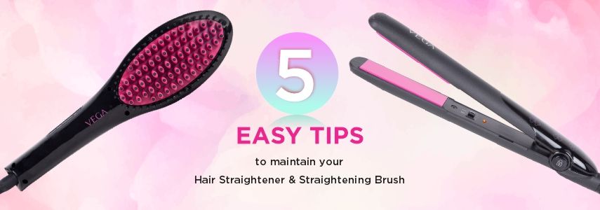 5 Easy Tips on How to Clean a Hair Straightener & Straightening Brush