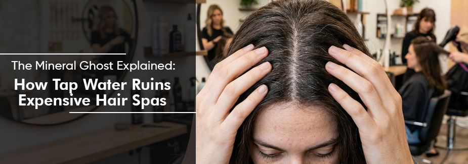 Explained: The Mineral Ghost – How Is Tap Water Ruining Your Hair Spa