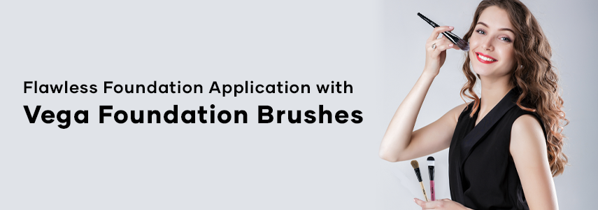 How to Apply Foundation using Vega Foundation Brushes