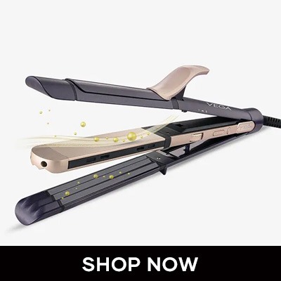 3-in-1 Hair Styler for Straightening, Crimping & Curling Hair