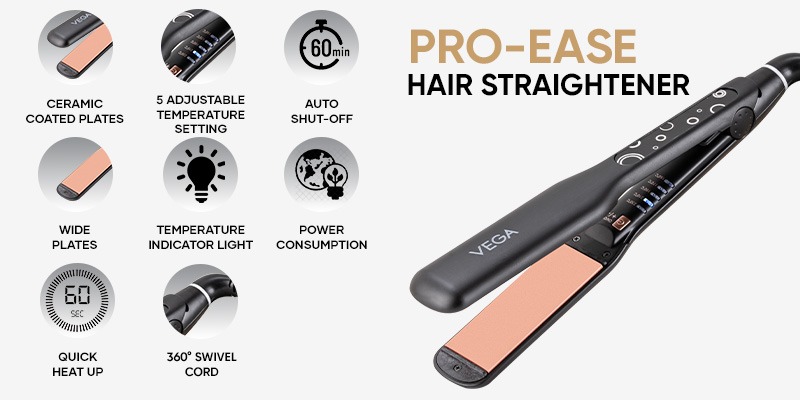 Customize Settings of Hair Straightener