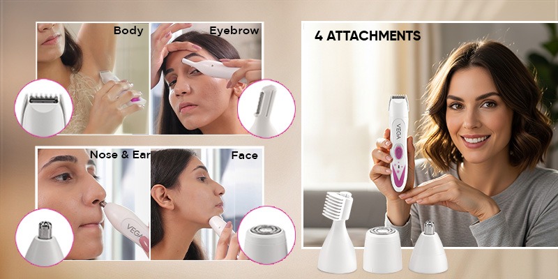FEATHER TOUCH 4-in-1 TRIMMER