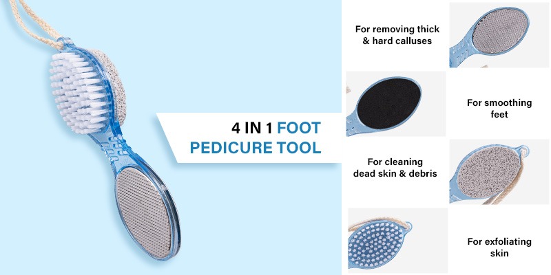 Foot-Scrubber 4 in 1