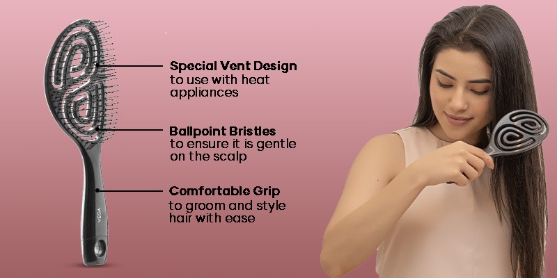 Gently detangle to remove knots