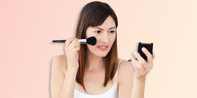 Girl-Using-Vega-Make-up-Brush