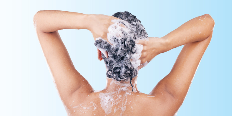 Girl-Washing-Her-hair