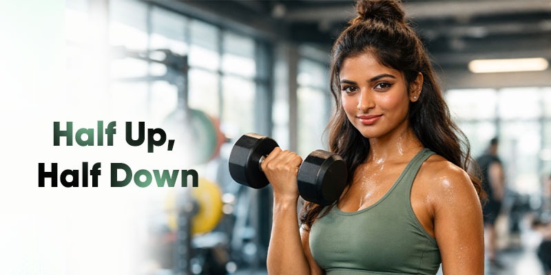 Half-Up, Half-Down