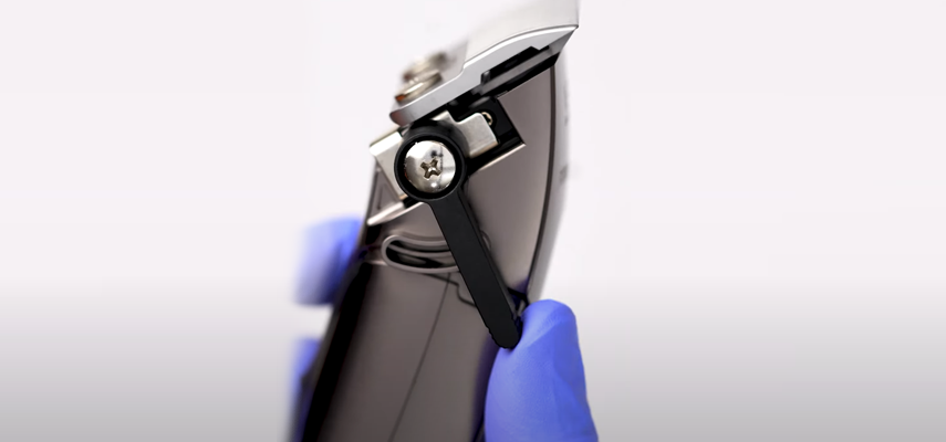 Lever-for-quick-adjustments