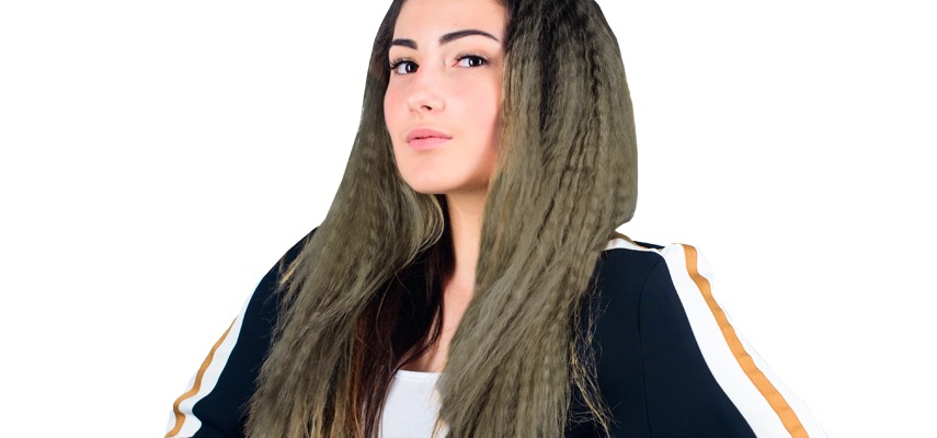 Open Crimped Hair