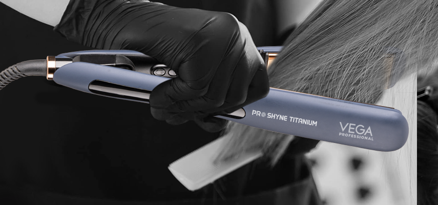 Pro-Shyne Titanium hair straightener with 38mm