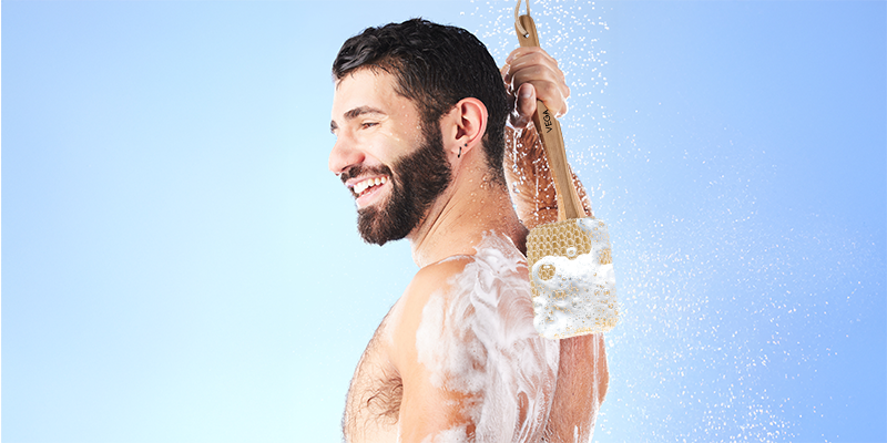 Sisal Sponge Bath Brush - NBA-14-10-02-2025