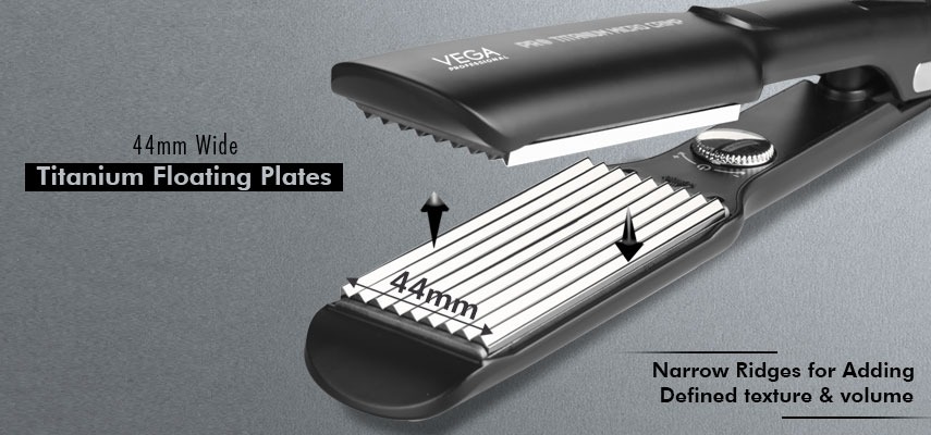 Titanium Micro Crimp Hair Crimper-Professional