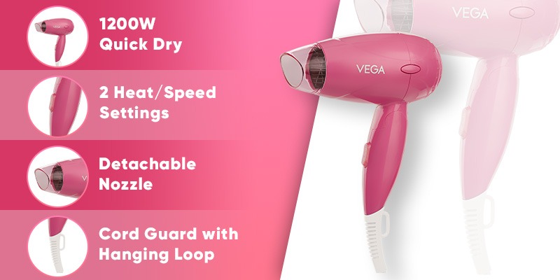 Travel-Pro-1200-Watts-Hair-Dryer