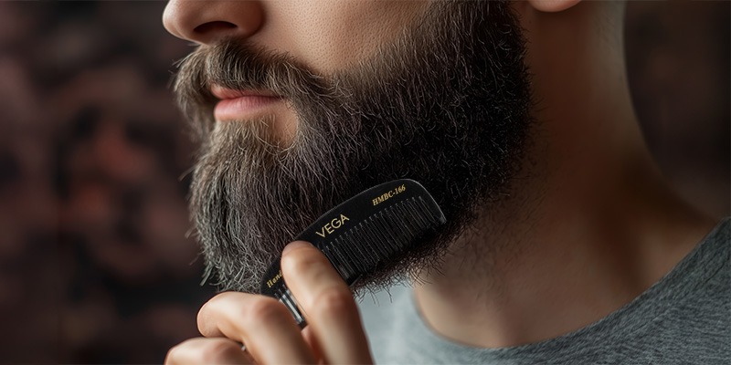 Use a Beard Comb for a Neat Look 