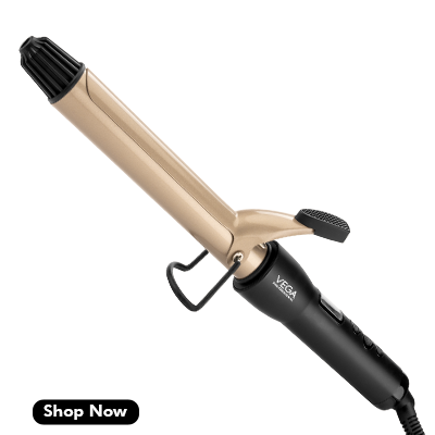 VEGA PROFESSIONAL PRO CERA CURLS 32MM CURLING TONG