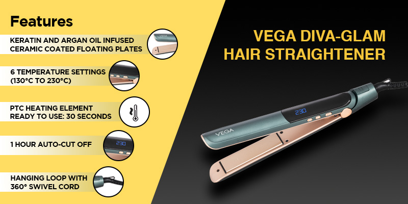 Vega-Diva-Glam-Hair-Straightener-Features