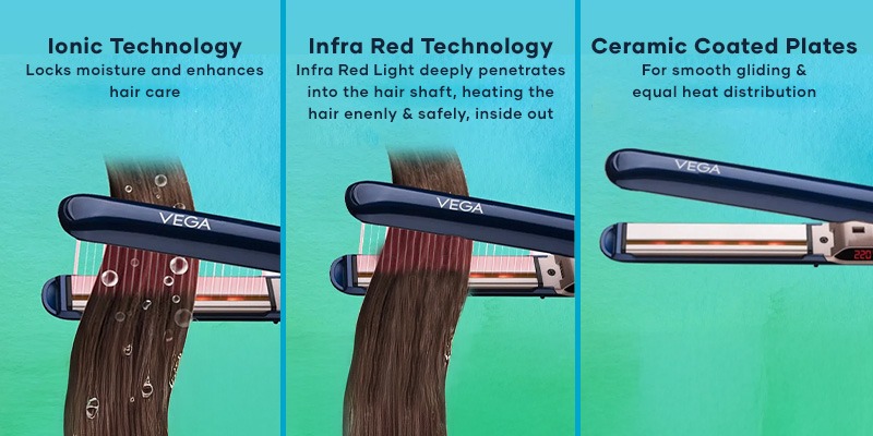 Vega Hair Straightener Features