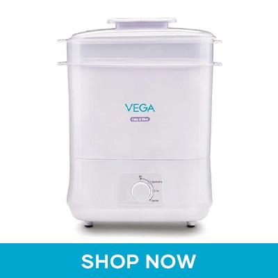 Vega Baby & Mom 4 in 1 Electric Steam Sterilizer with Dryer 