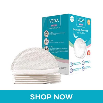 Vega Baby & Mom Breast Pad 48 pcs