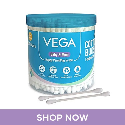Vega Baby & Mom Cotton Buds