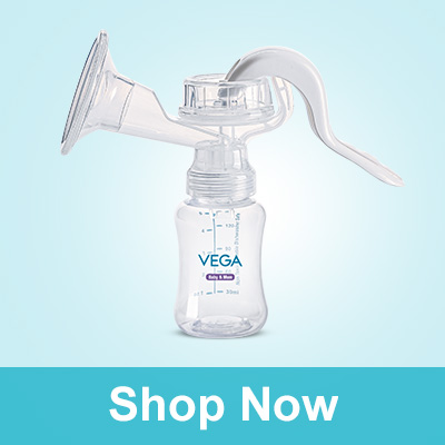 Vega Baby & Mom Manual Breast Pump Basic