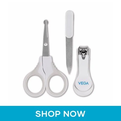 Vega Baby & Mom Nail scissors, clipper & Filer set