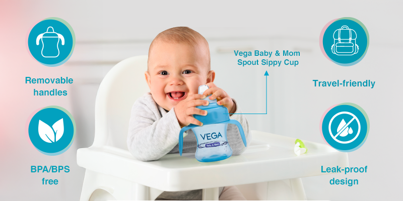 Vega Baby & Mom Spout Sippy Cup