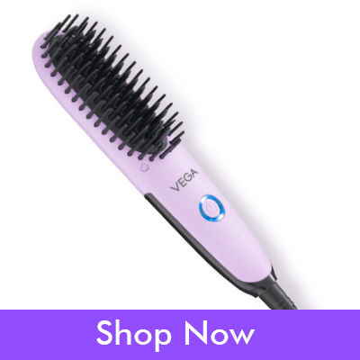 Vega Go Mini Hair Straightener Brush