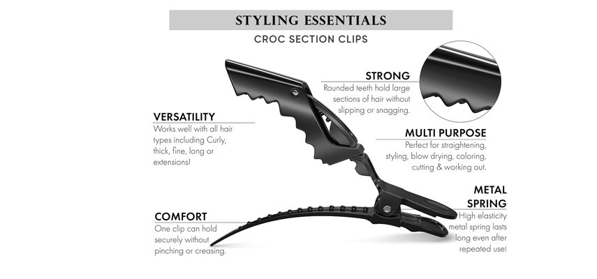 Vega Professional Croc Clips for sectioning
